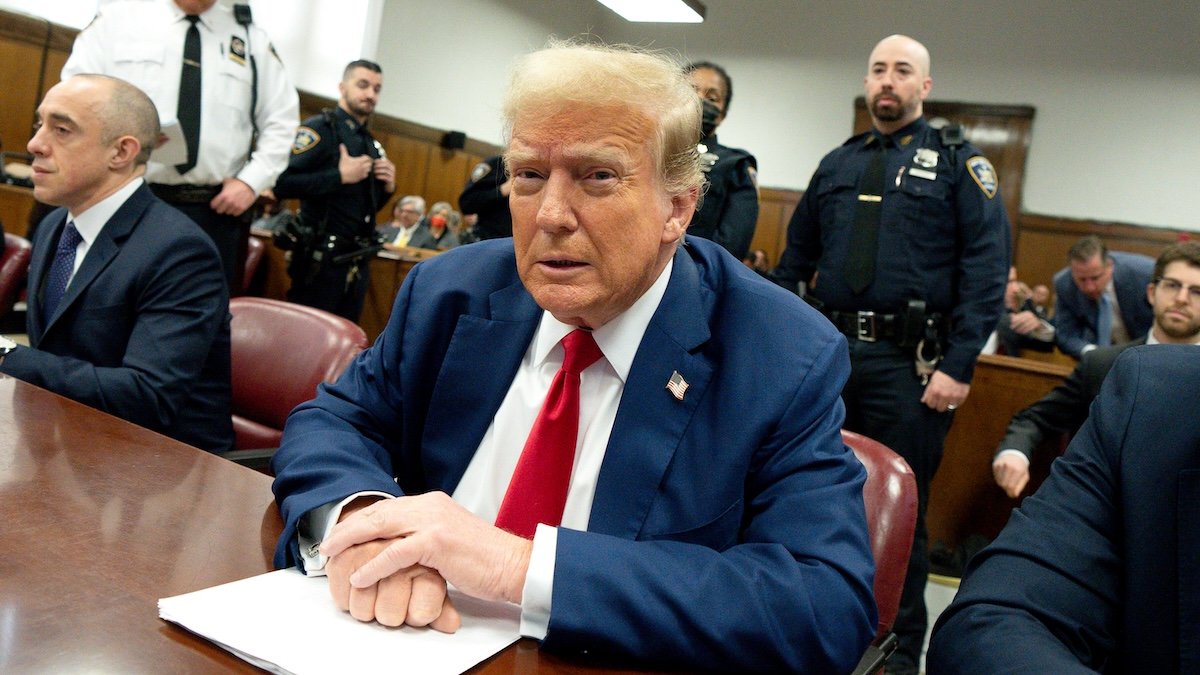 Trump fined $1,000 for another gag order violation in hush money case ...