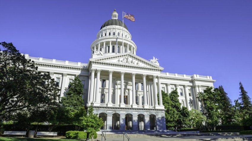 California State Capitol Building in Sacramento, CA, USA