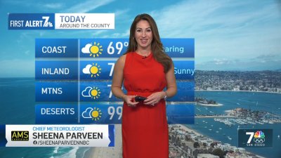 San Diego weather today: Sheena Parveen's forecast for May 13, 2024