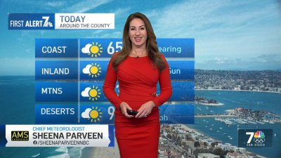 San Diego weather today: Sheena Parveen's morning forecast for May 24, 2024