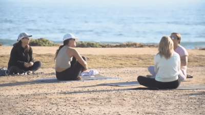 San Diego yoga instructors mull legal fight over city's beach/park vendor rules