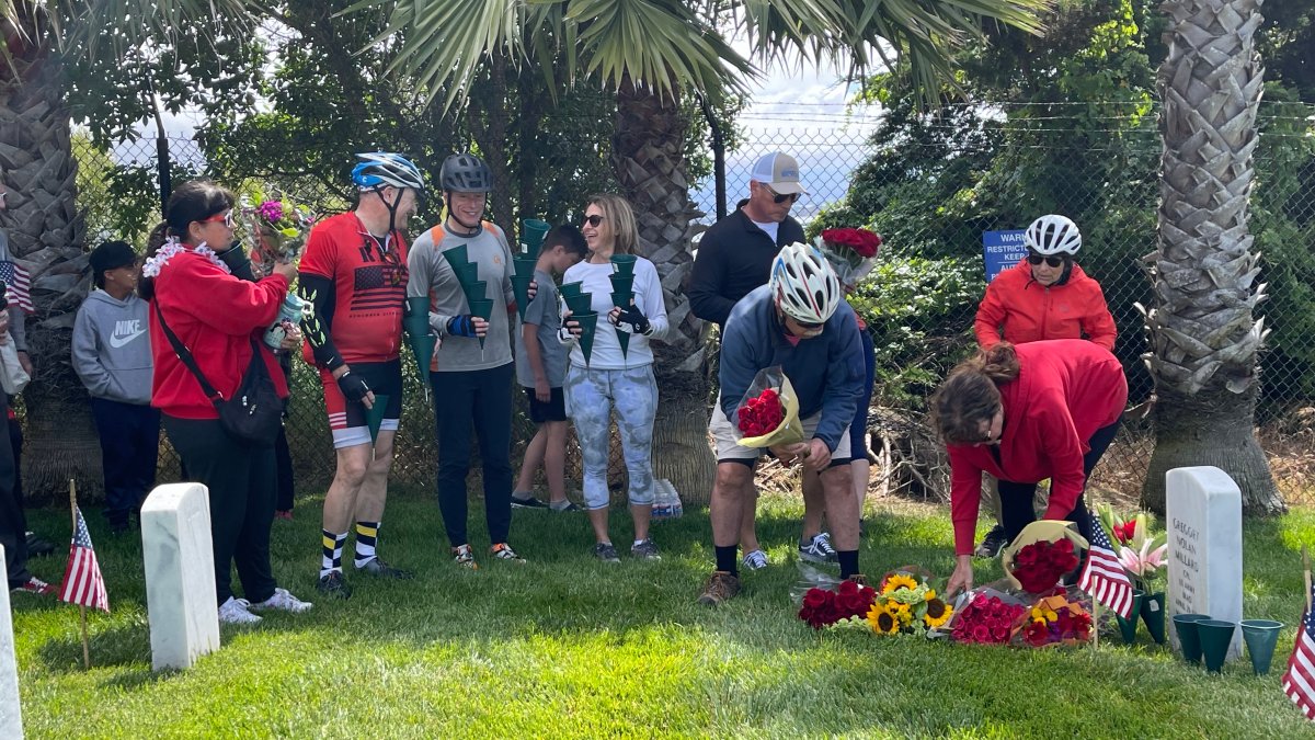 Dozens participate in annual Bouquet Ride to honor local fallen soldier ...