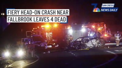 4 killed, 1 injured in fiery head-on crash near Fallbrook | San Diego News Daily