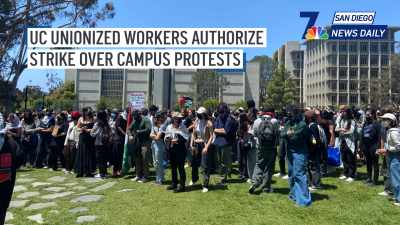 UC unionized workers authorize strike over campus protests | San Diego News Daily