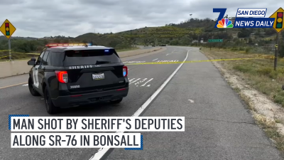 Man shot by sheriff's deputies along SR-76 in Bonsall | San Diego News Daily