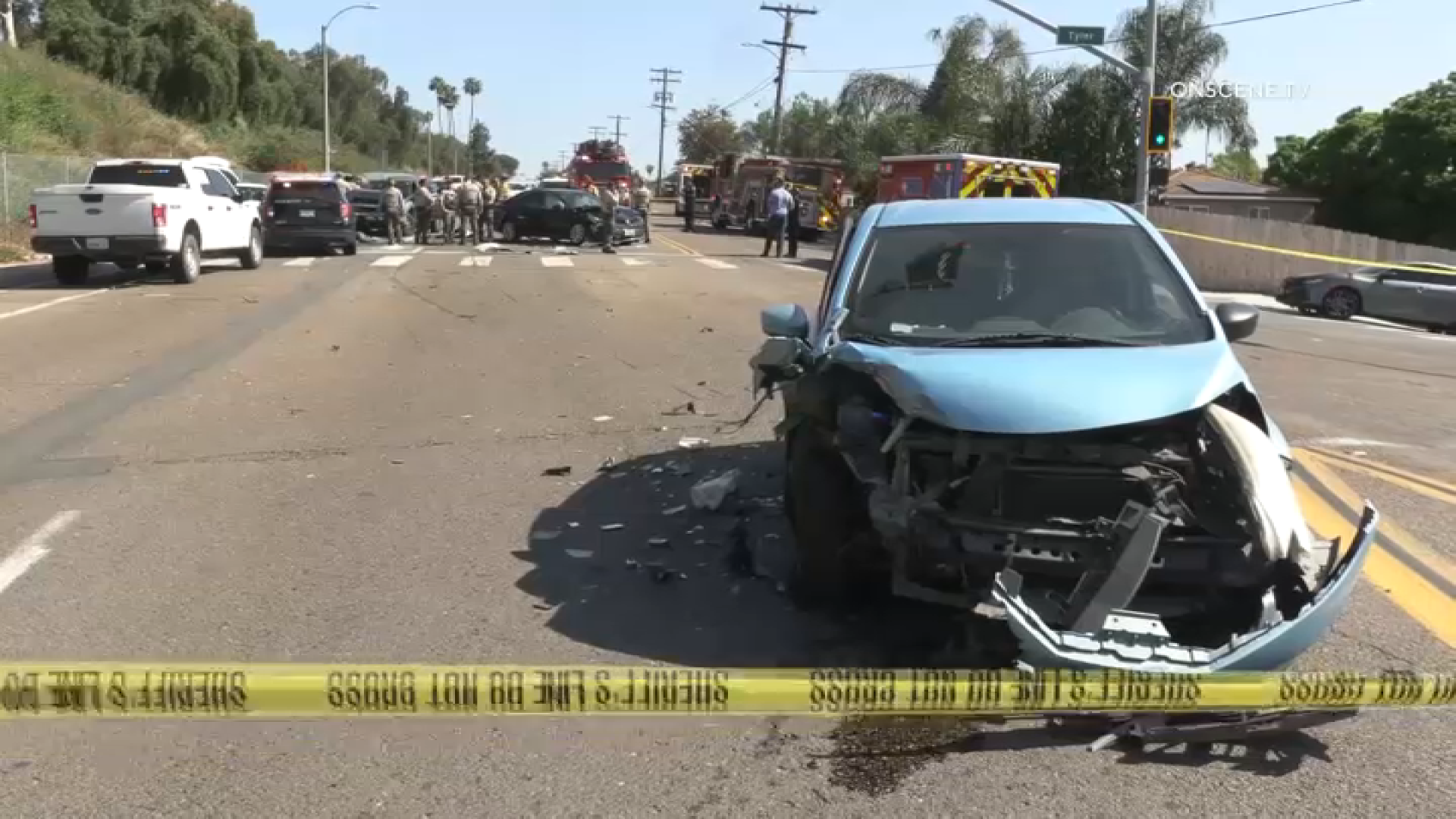 Chase ends when pursuit driver crashes into cars near Spring Valley: SDSO - Vimarsana News