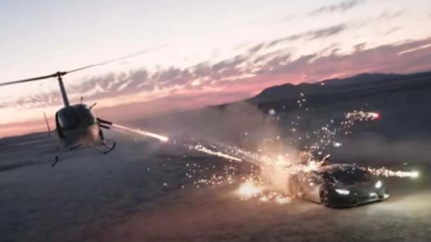 A popular YouTuber from Studio City faces federal charges over a stunt involving a Lamborghini, fireworks and a helicopter filmed at a dry lake in Southern California.