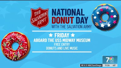 Donut festival abroad the U.S.S. Midway Museum