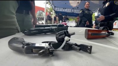SDPD: 124 unwanted firearms turned in at gun buyback event