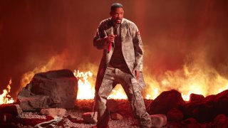 Will Smith performs onstage