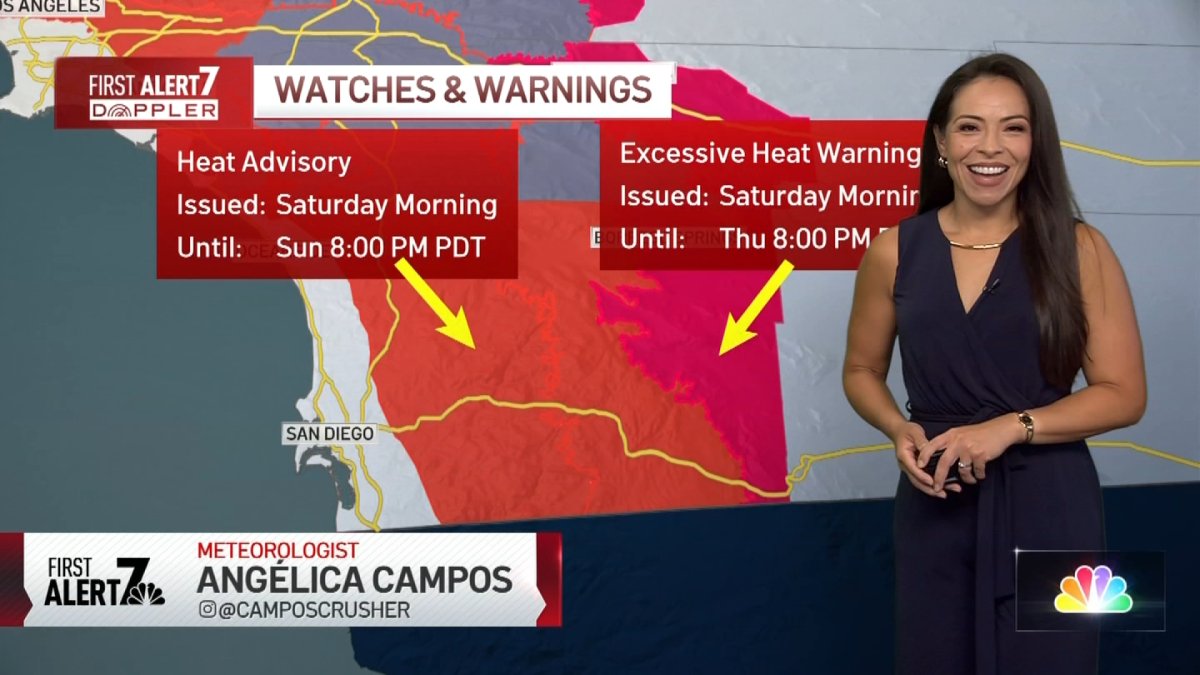 Angelica Campos’ morning weather forecast for June 22, 2024 – NBC 7 San ...