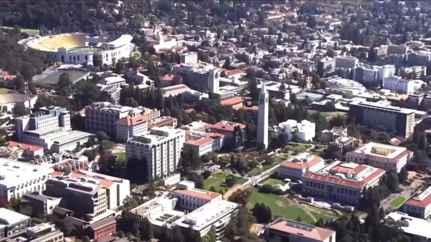 Aerial image of UC Berkeley campus.