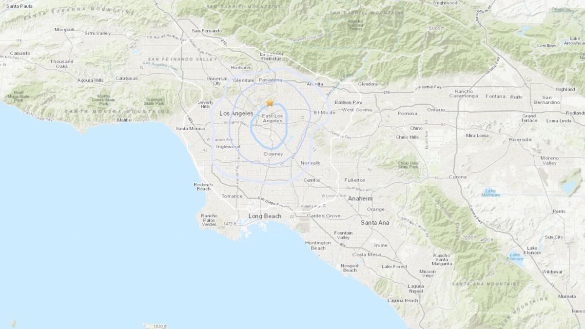 Magnitude-3.0 earthquake in South Pasadena shakes San Gabriel Valley ...