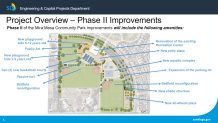 Renderings presented to city council show the plan for Mira Mesa park.