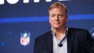 Roger Goodell, commissioner of the National Football League (NFL), at the Hope Global Forums annual meeting in Atlanta, Georgia, US, on Tuesday, Dec. 12, 2023.