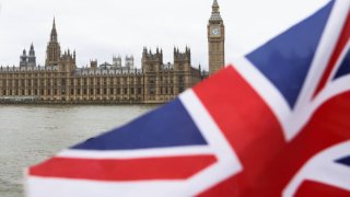 A view of the Palace of Westminster with Big Ben a day before General Election, in London on July 3, 2024.