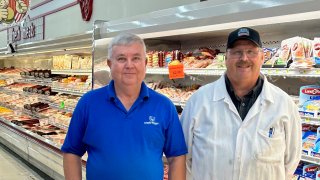 Dale Haley and Ricky Watkins have been working at the same Piggly Wiggly grocery store in Franklin, Kentucky since they were 16 years old.