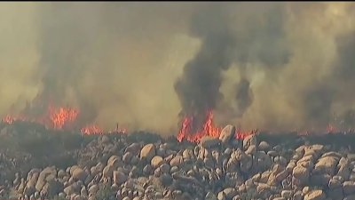 Brush fire near Jacumba triggers evacuations