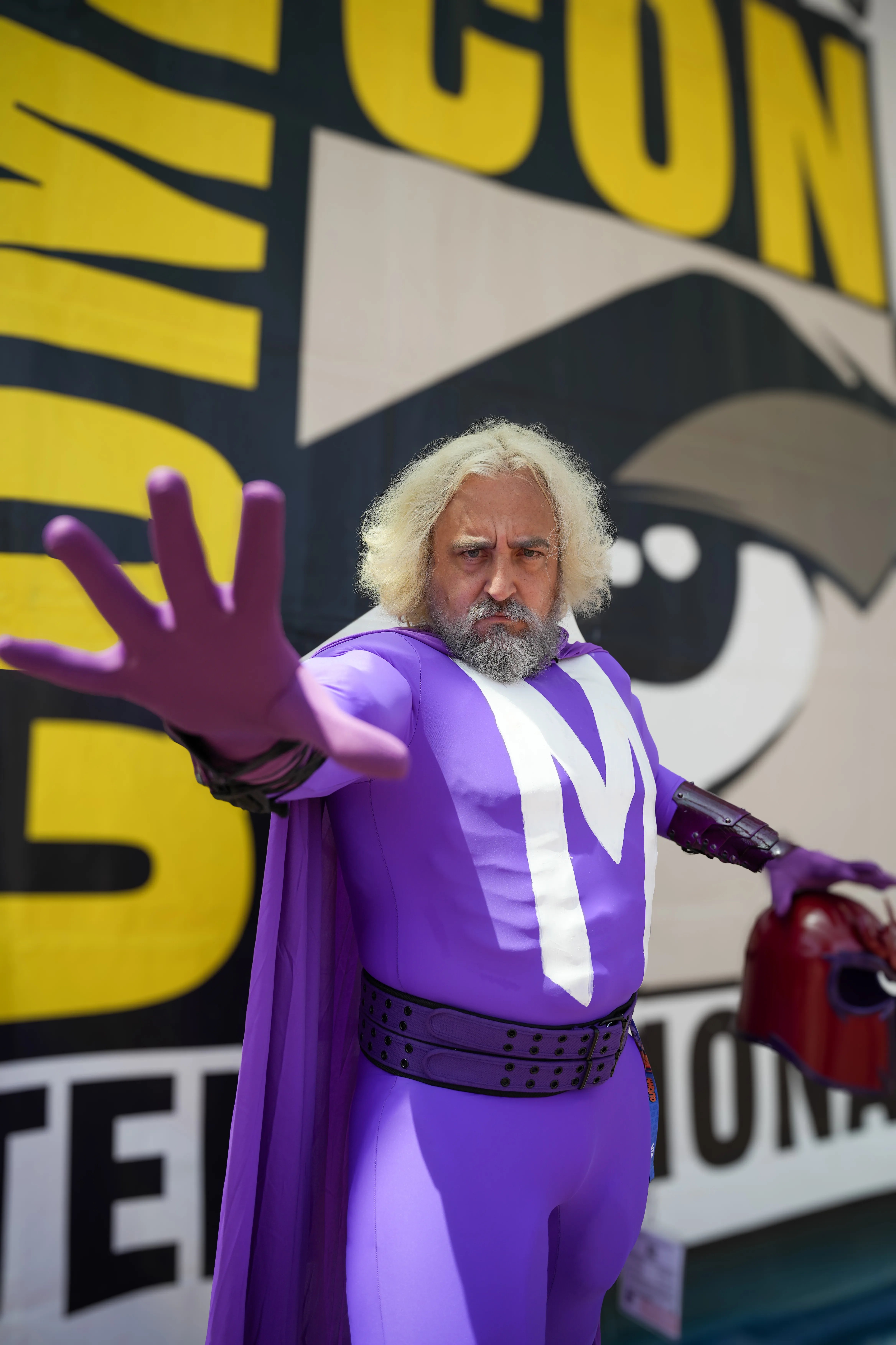 A cosplayer during San Diego Comic-con 2024. (NBC 7 San Diego)