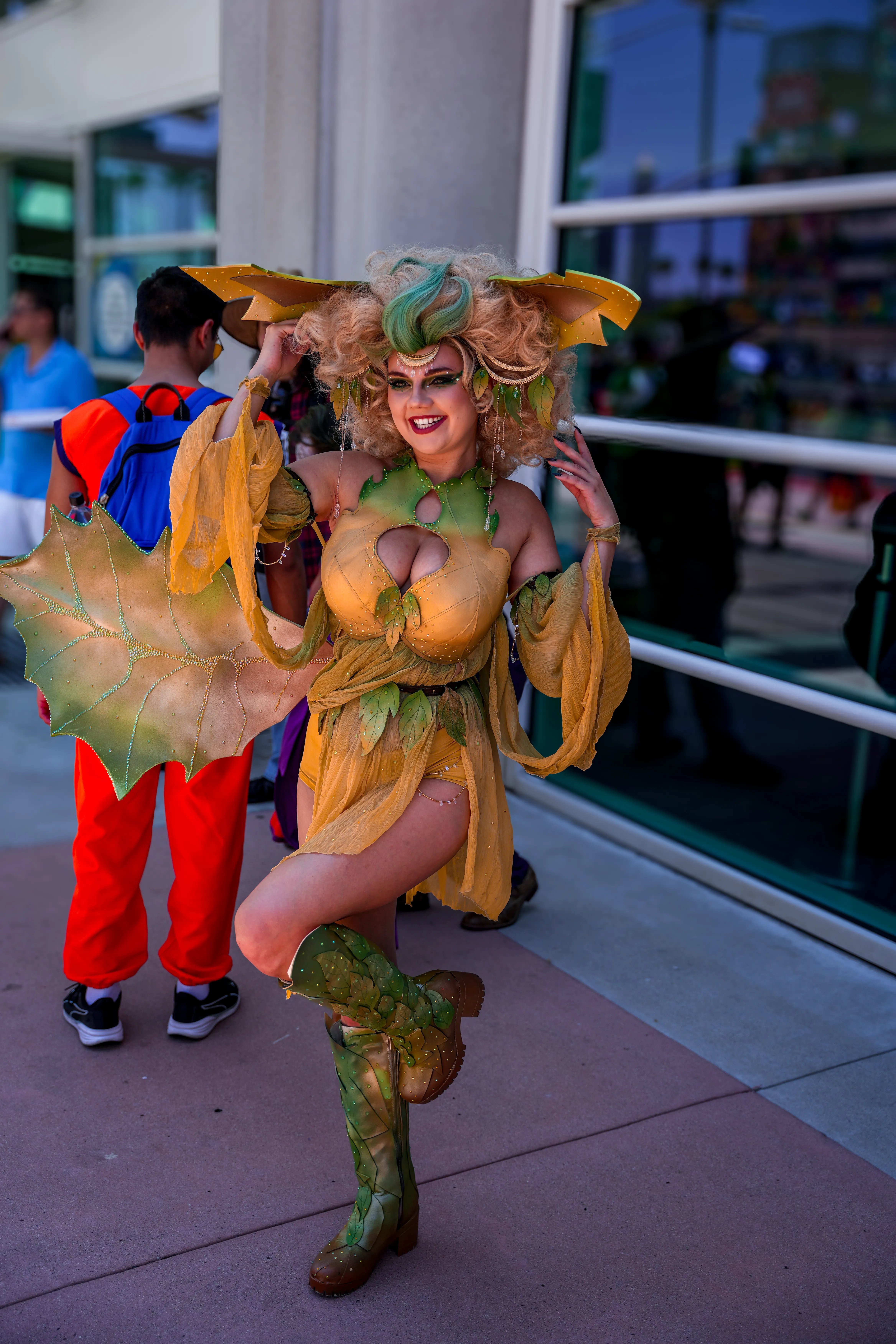 A cosplayer during San Diego Comic-con 2024. (NBC 7 San Diego)