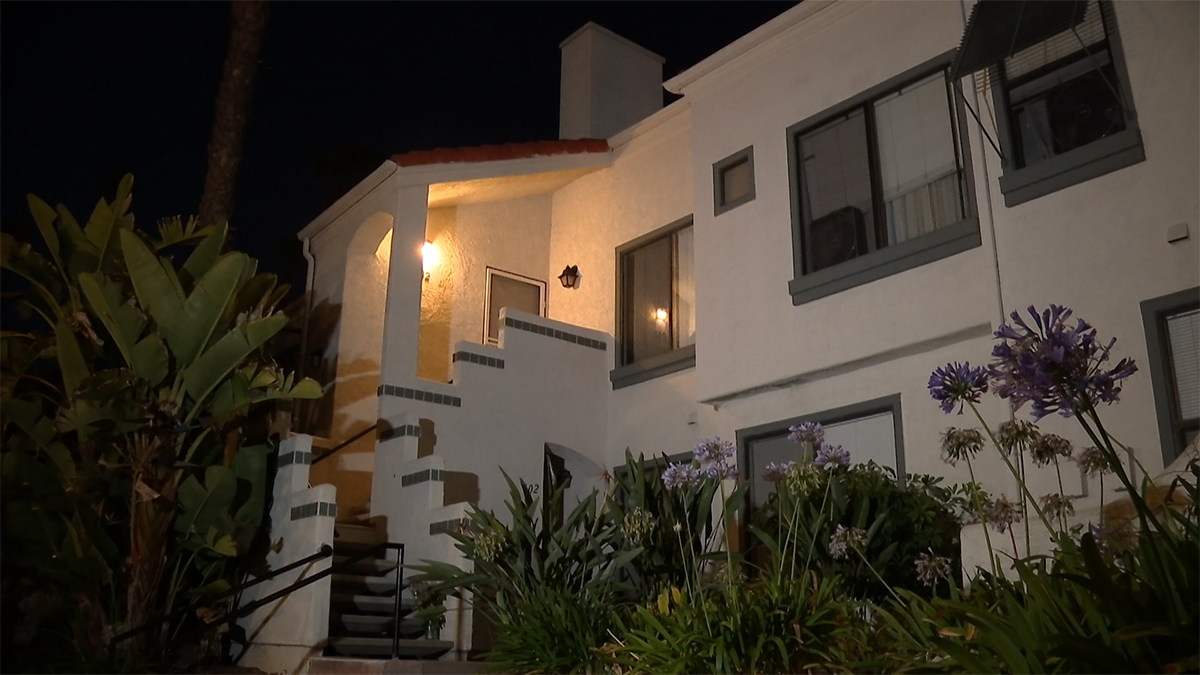 An undated photo of the exterior of Connie Dadkhah's apartment in Rancho Peñasquitos