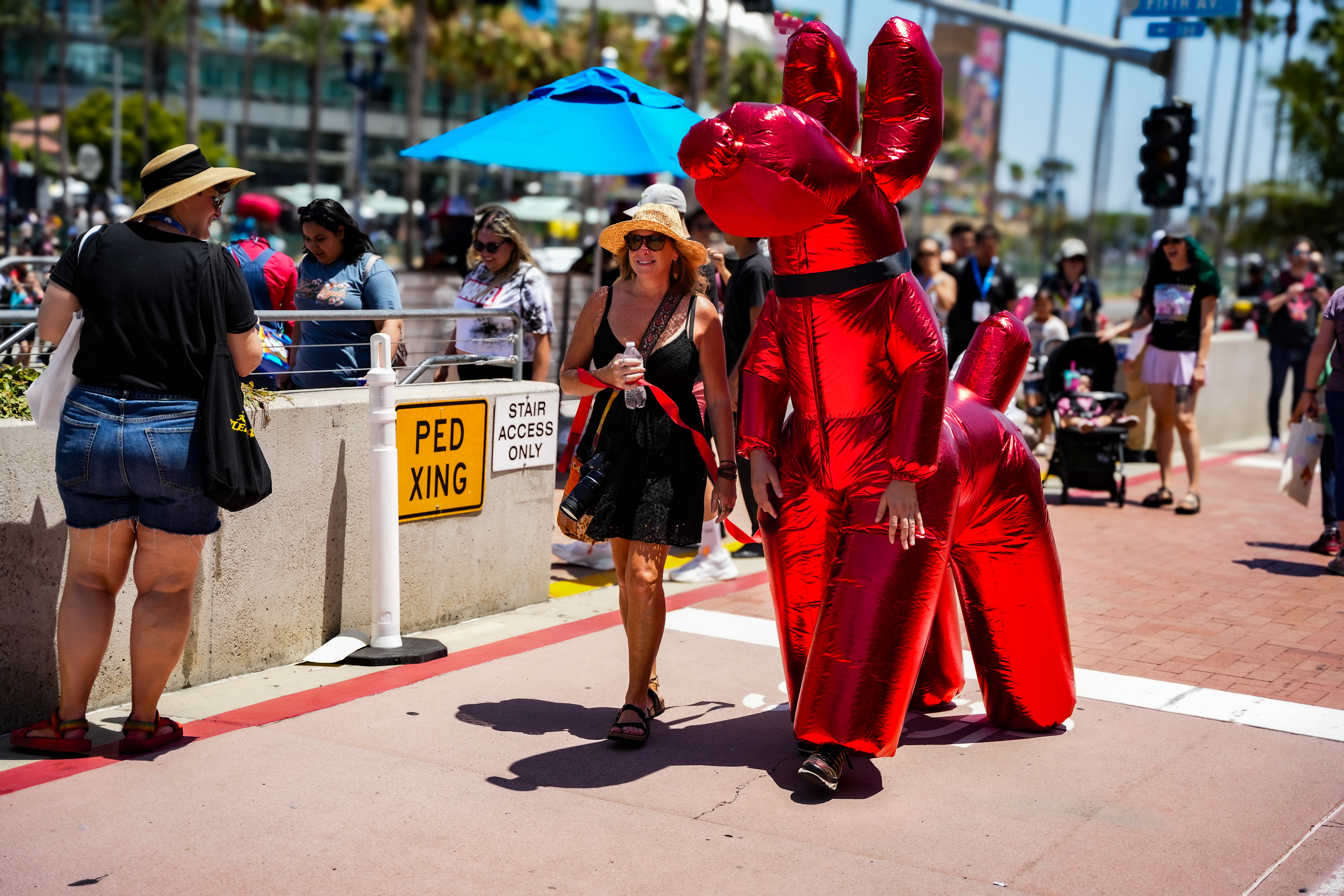 A cosplayer at San Diego Comic-con 2024. (NBC 7 San Diego)