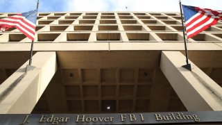 The J. Edgar Hoover FBI Building in DC.