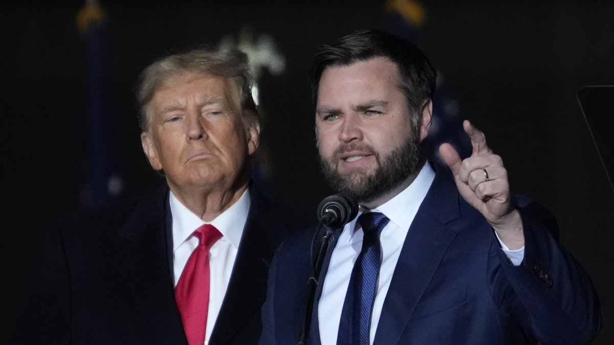 Trump names JD Vance as vice president pick in 2024 election NBC 7