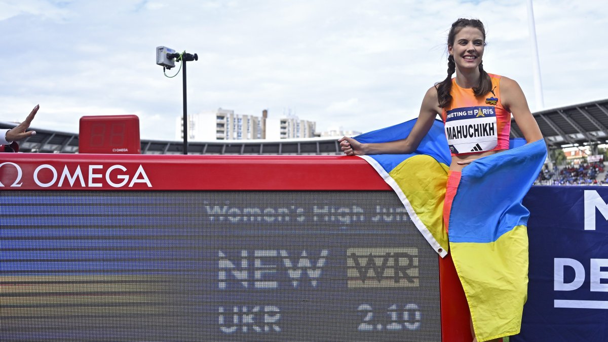 Ukraine’s top high jumper breaks 37yearold world record NBC 7 San Diego