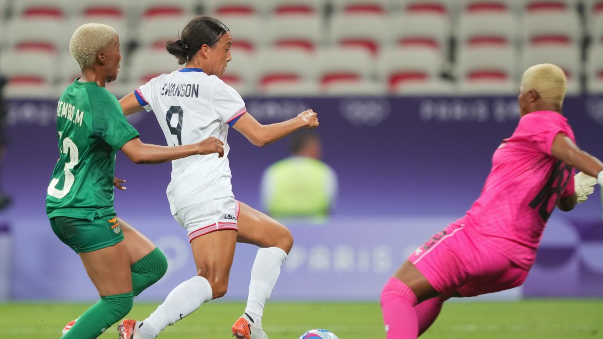 Live updates USWNT beats Zambia in 2024 Olympics opener NBC 7 San Diego