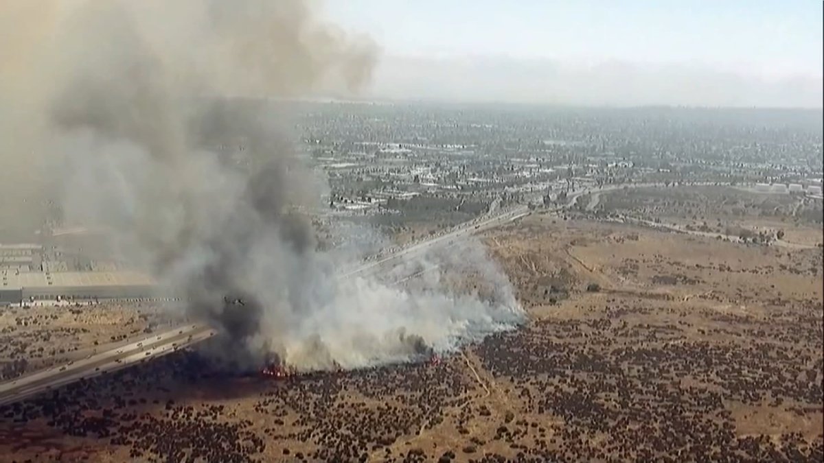 Brush fire at MCAS Miramar prompts closure of westbound SR-52 – NBC 7 ...