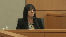 Forensic toxicologist Kristen Steward testifies that levels of methamphetamine concentration can appear higher in deceased victims than when they were alive.