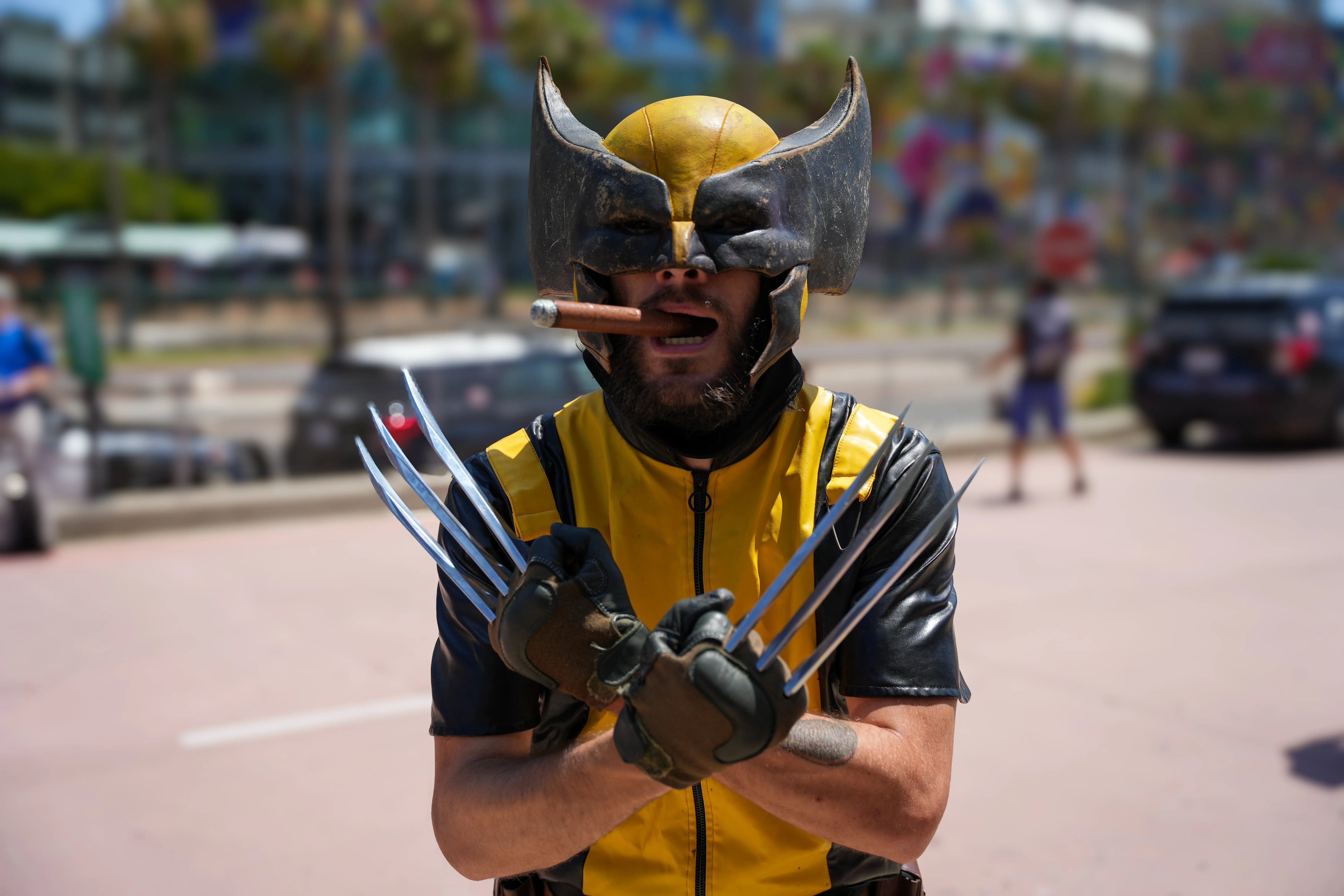 A cosplayer at San Diego Comic-con 2024. (NBC 7 San Diego)