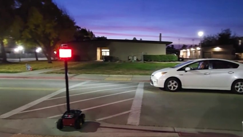 robot crossing guard