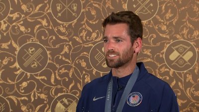 Team USA's Austin Krajicek secures silver in men's double tennis