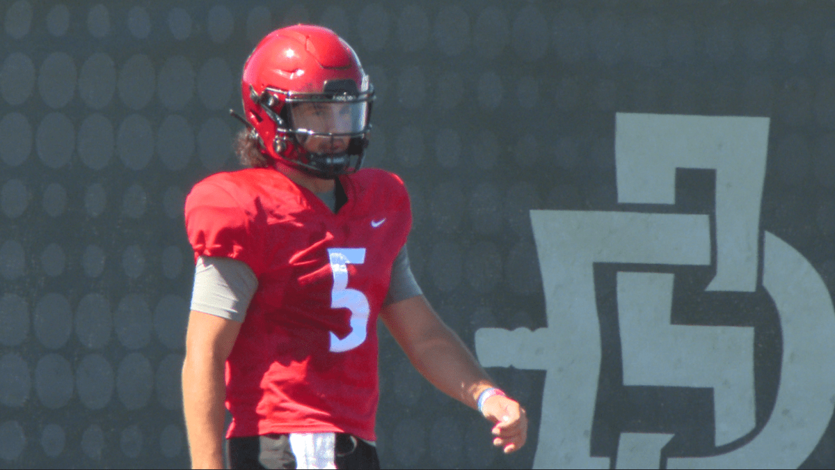 Meet Danny O'Neil, the Aztecs' first true freshman starting quarterback – NBC 7 San Diego