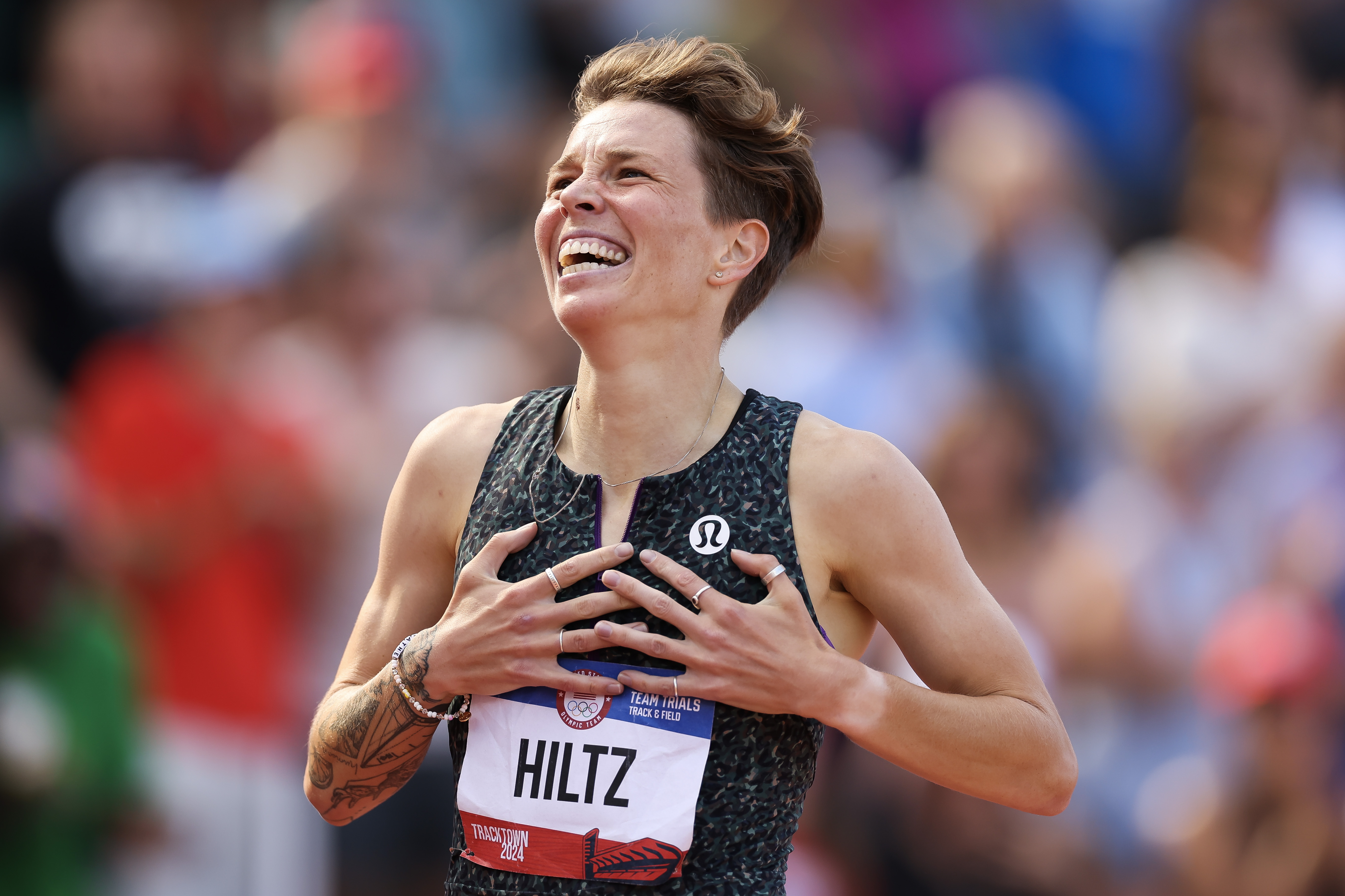 Team USA nonbinary runner Nikki Hiltz advances to semifinals NBC 7