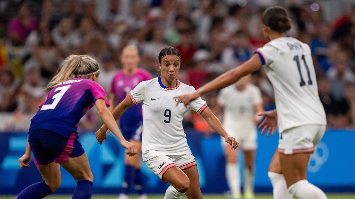 Live updates USWNT playing Germany in 2024 Olympics semifinals NBC 7