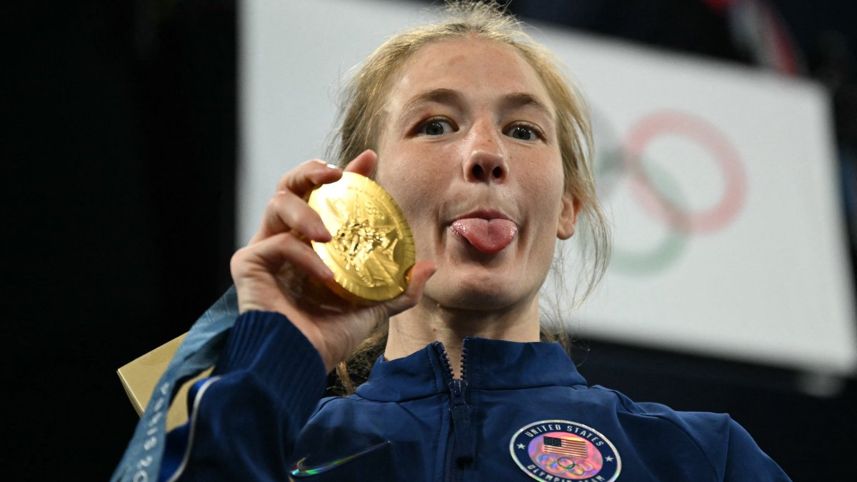 Sarah Hildebrandt wins gold medal in Olympic wrestling NBC 7 San Diego