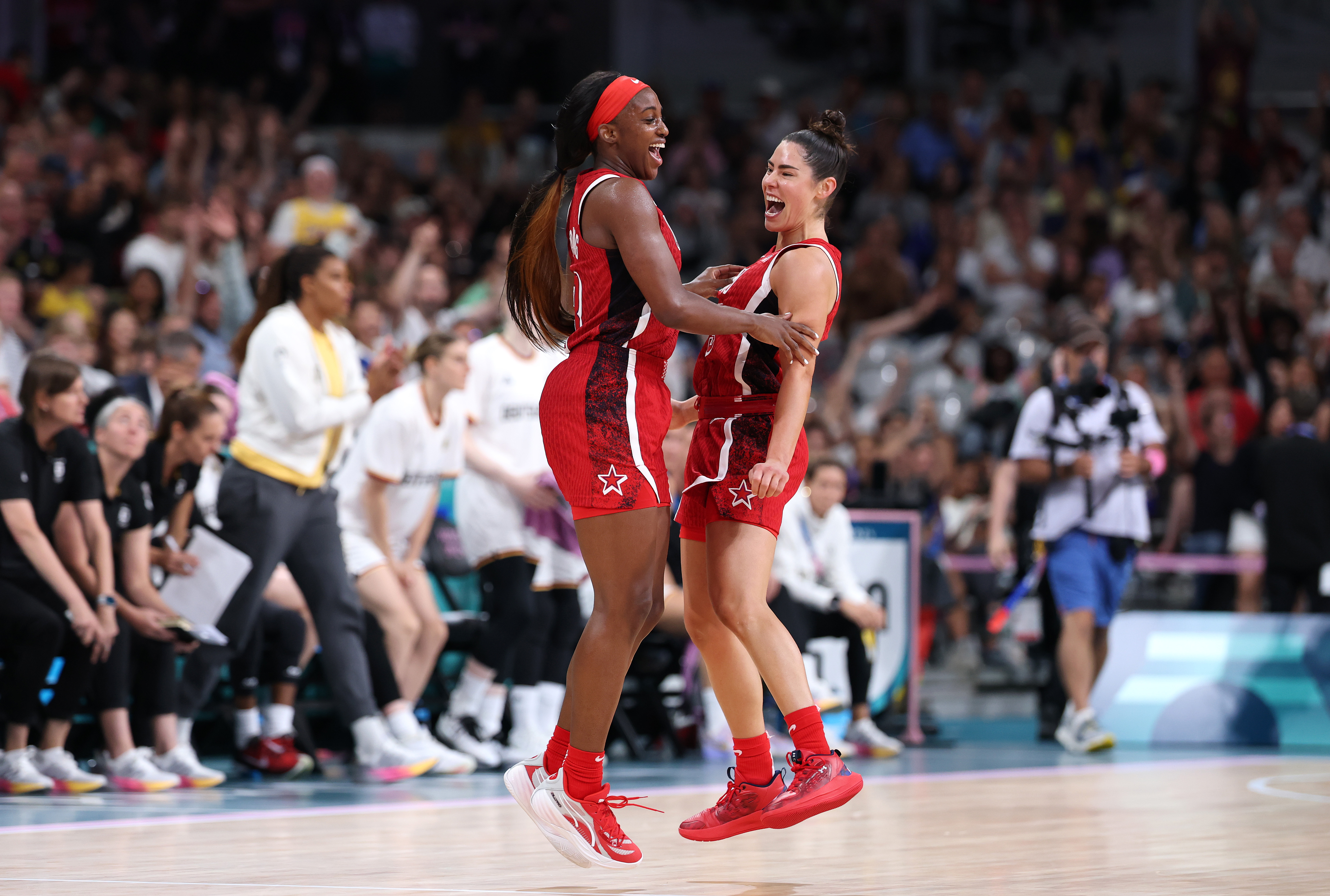 Team USA beats Germany to stay unbeaten in Olympic women’s basketball