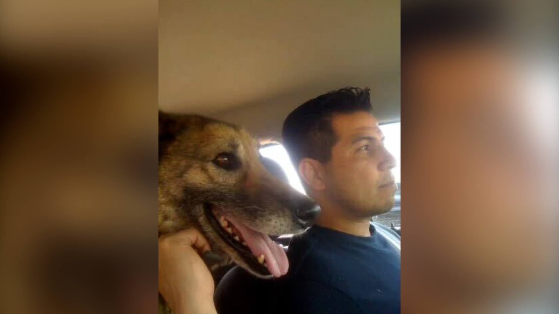 Here’s a photo of Sergio Flores with NBC 7 and Telemundo 20 Responds and his best friend, Eskimo. Sadly, Eskimo passed away a few years ago. Sergio misses his dog dearly and says Eskimo was of strong character and really enjoyed the snow.