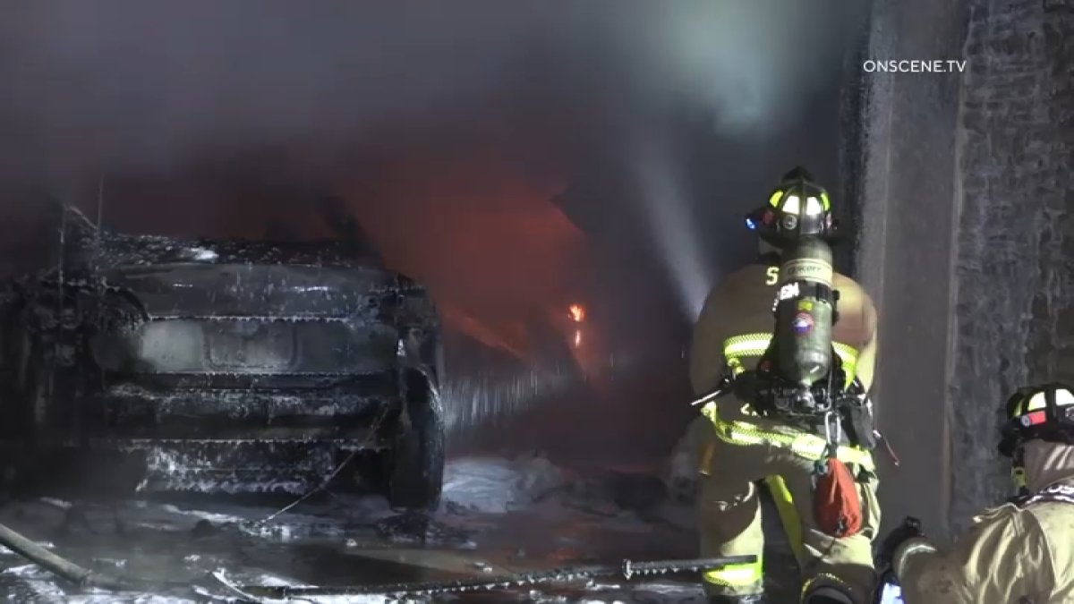 San Diego fire investigates if electric vehicle started Carmel Valley ...