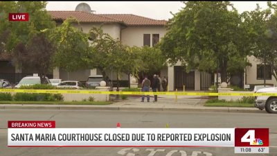 Explosion at Santa Maria courthouse causes injuries