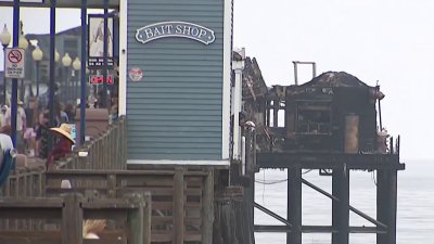 Oceanside pier repair update after fire damaged it five months ago