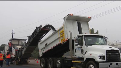 The city says it's working to repair one of the worst roads in San Diego