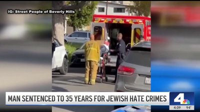 Riverside man sentenced to 35 years for Jewish hate crimes