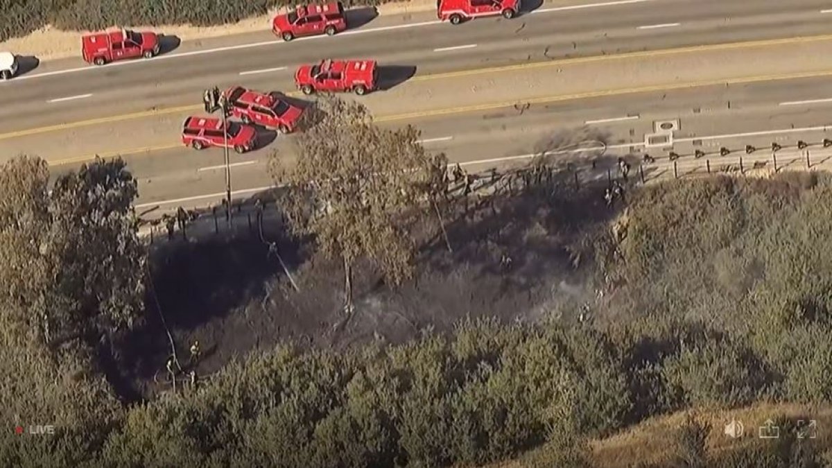 Brush fire breaks out in Chula Vista near Southwestern College – NBC 7 ...