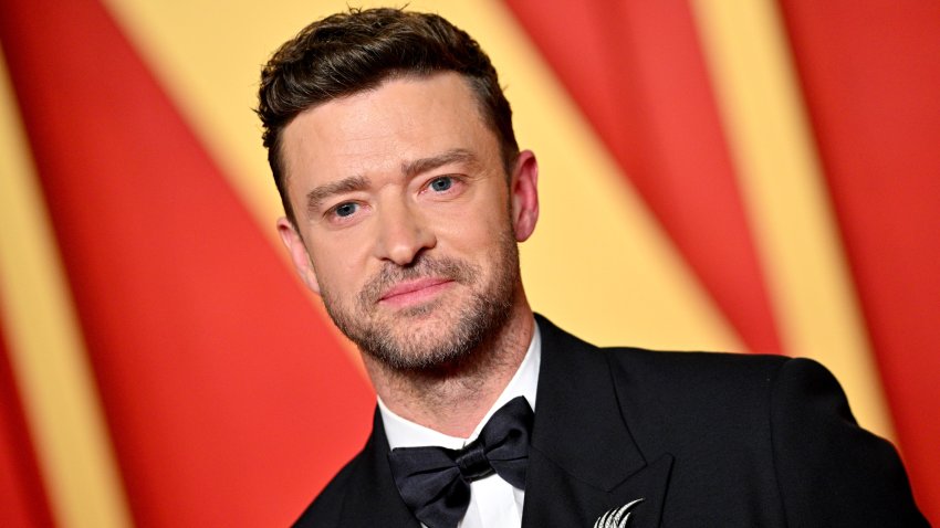 BEVERLY HILLS, CALIFORNIA – MARCH 10: Justin Timberlake attends the 2024 Vanity Fair Oscar Party Hosted By Radhika Jones at Wallis Annenberg Center for the Performing Arts on March 10, 2024 in Beverly Hills, California. (Photo by Lionel Hahn/Getty Images)