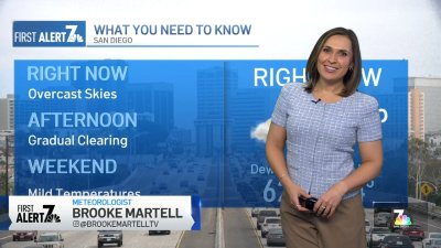 San Diego weather today: Brooke Martell's forecast for Sept. 26, 2024