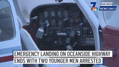 Emergency landing in Oceanside ends with two under arrest | San Diego News Daily